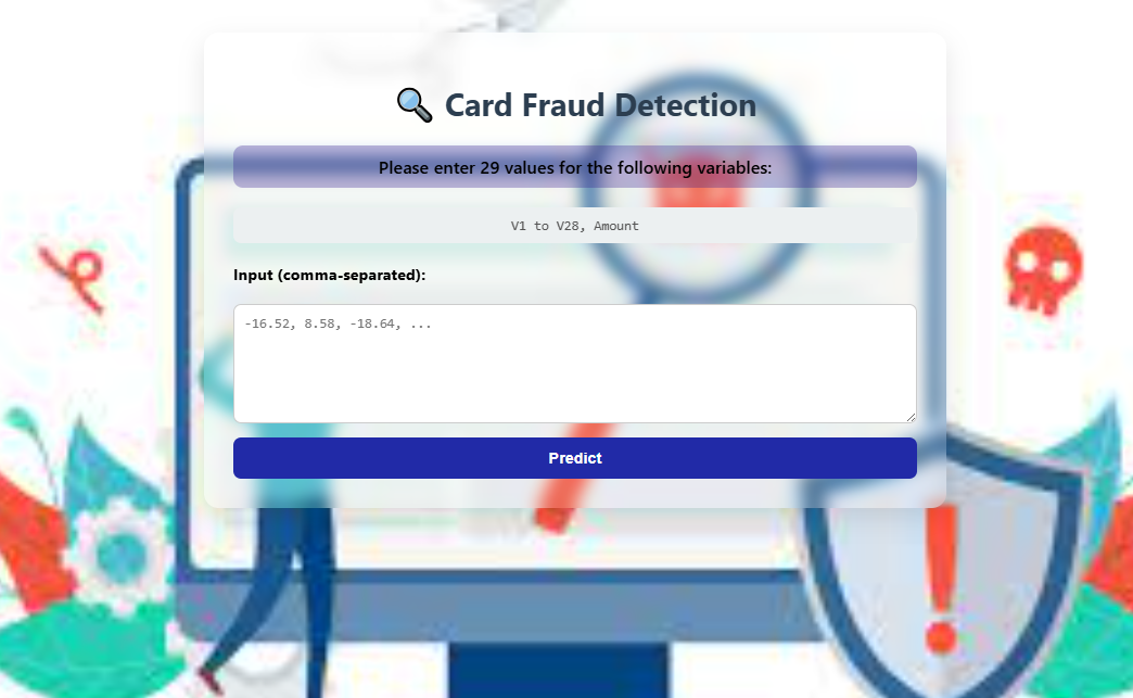 Card Fraud Detection System Preview